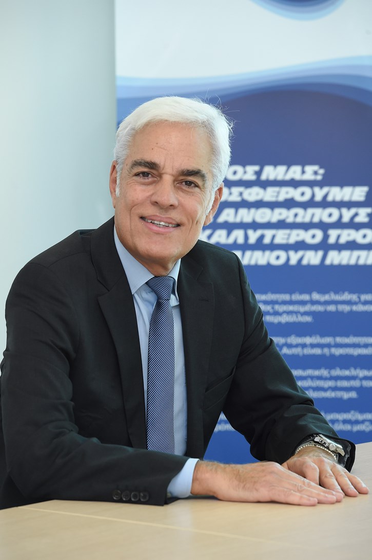 Αναστάσιος Α. Πηγαδιώτης, Πρόεδρος και Διευθύνων Σύμβουλος της Michelin Ελλάδας.
